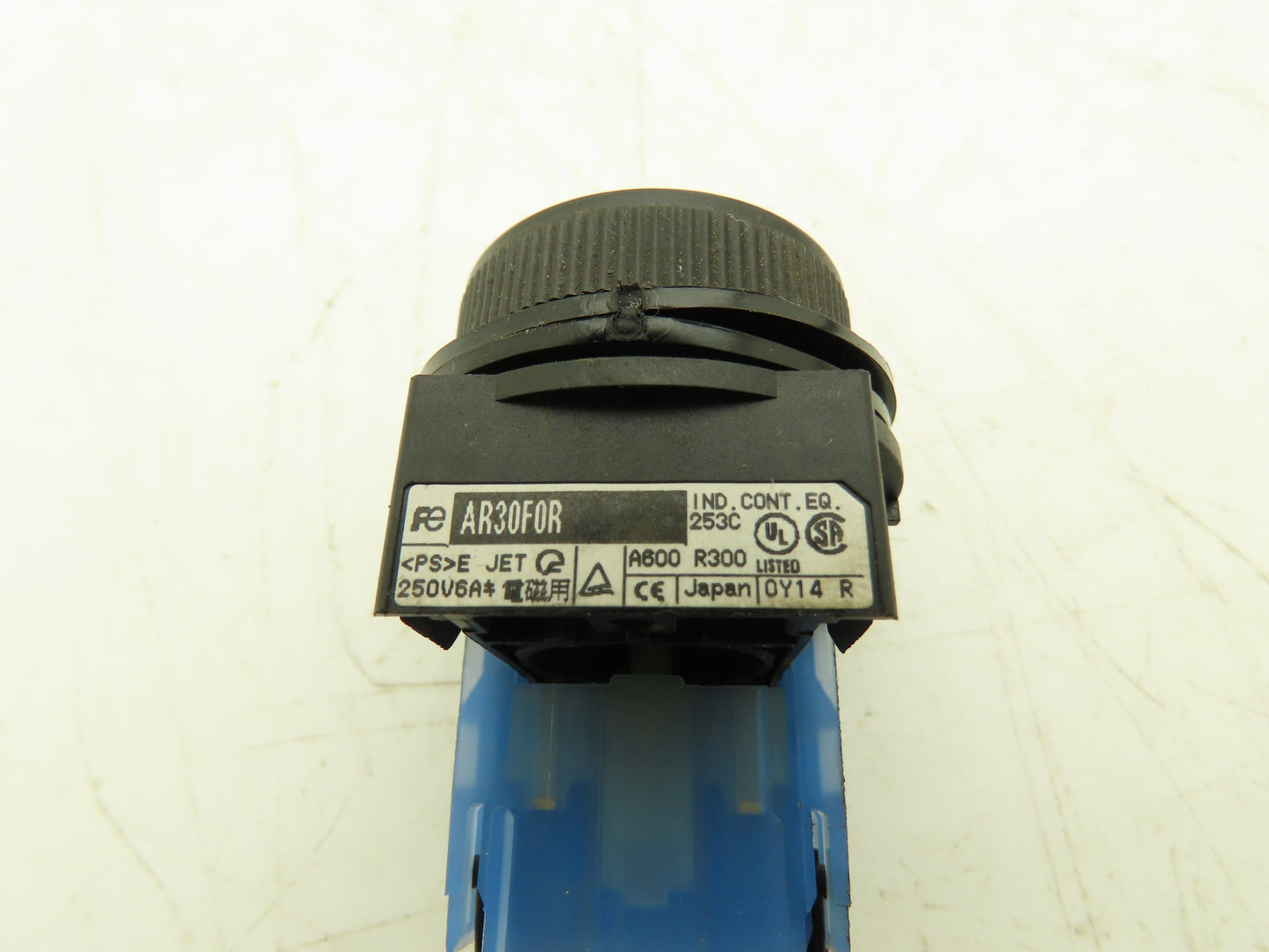 Fuji Electric Pushbutton Black & Green Flush Yellow Mushroom Momentary Lot of 10