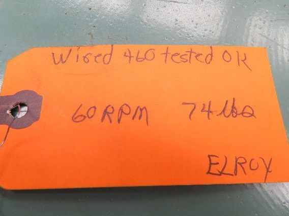 Hytrol 5AC-30-1-RH Conveyor Drive Gearmotor 30:1 Reducer 1Hp 460V 3PH 56C 58rpm