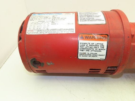 Bell & Gossett 3540 20-7 Inline Centrifugal Pump 2Hp 3450rpm 460V 1.25" Flanged