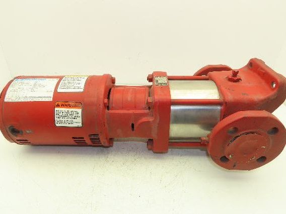 Bell & Gossett 3540 20-7 Inline Centrifugal Pump 2Hp 3450rpm 460V 1.25" Flanged