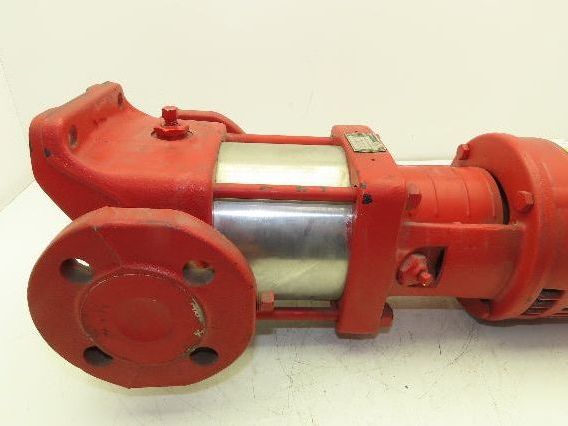 Bell & Gossett 3540 20-7 Inline Centrifugal Pump 2Hp 3450rpm 460V 1.25" Flanged