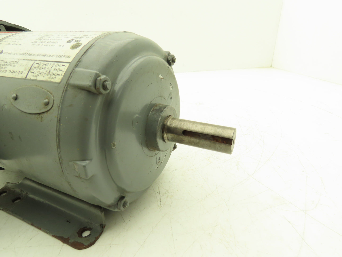 US Motors A425B AC Motor 2Hp 1730rpm 230/460v 3Ph 145T TEFC