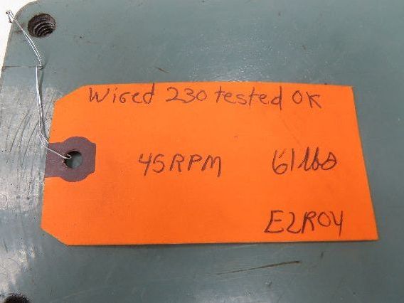 Hytrol 4AC-40-1-LH Conveyor Drive Gearmotor 40:1 Reducer .75Hp 230/460V 3PH 56C