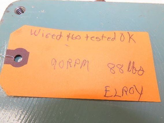 Hytrol 5AC-20-1-RH Conveyor Drive Gearmotor 20:1 Reducer 2Hp 230/460V 3PH 145TC