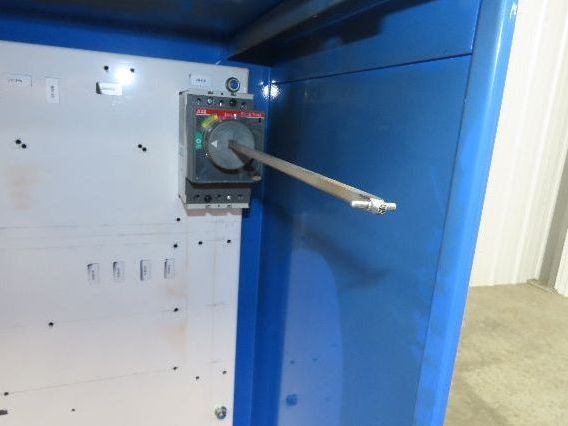 Austin Electrical Enclosure Control Panel 42x26x16" Backplate 100A Disconnect