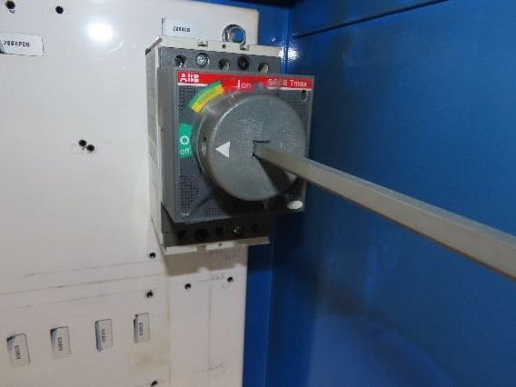 Austin Electrical Enclosure Control Panel 42x26x16" Backplate 100A Disconnect