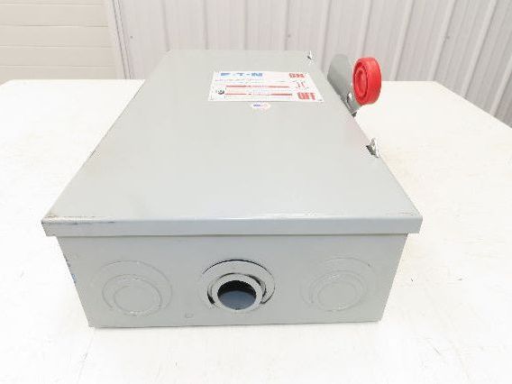 Eaton DH363FGK 100A Fusible Safety Switch 3-Pole 600V Nema 1