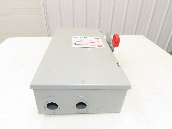 Eaton DH323FGK 100A Fusible Safety Switch 3-Pole 240V Nema 1