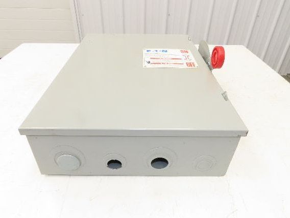 Eaton DH323FGKJSEL Fusible Disconnect Safety Switch 100A 240V 3Ph