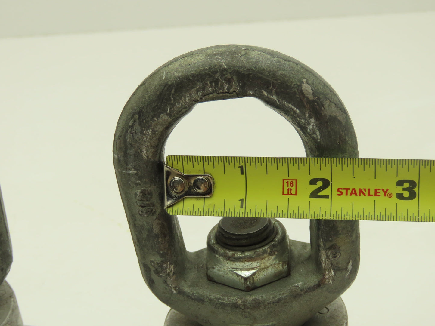 Crosby 5CJ 6-Lug Hoist Hook Adapter Log Roller Fixed Non Swiveling Lot of 3