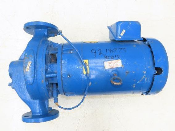 Baldor VJMM3312T Inline Centrifugal Pump 2" Flanged 10Hp 3450rpm 230/460V 213JM