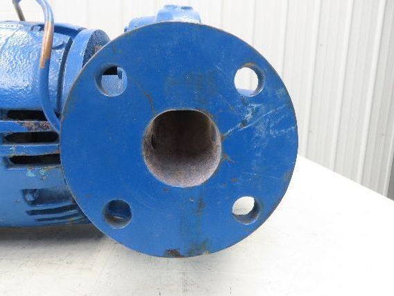 Baldor VJMM3312T Inline Centrifugal Pump 2" Flanged 10Hp 3450rpm 230/460V 213JM