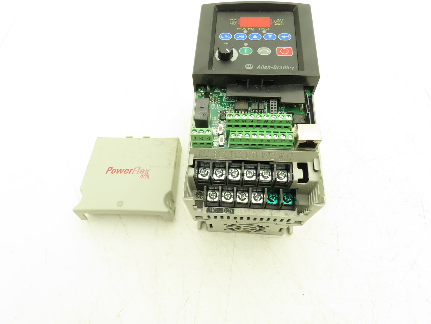 Allen Bradley 22B-D4P0N104 Powerflex 40 VFD AC Drive 1.5kw 2Hp 480V 3Ph FRN 6.02