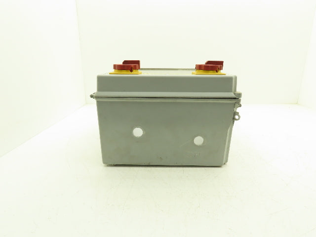 Hoffman A14128CHQRFGW Electrical Enclosure Junction Box 14x12x6" Disconnect
