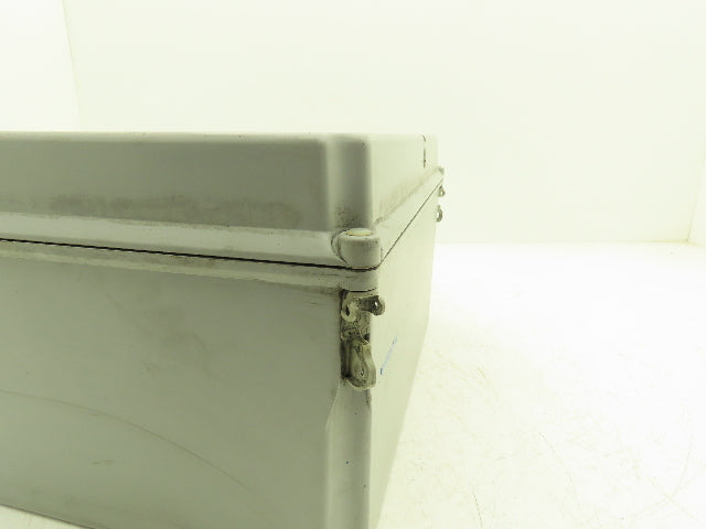 Hoffman A14128CHQRFGW Electrical Enclosure Junction Box 14x12x6" Disconnect