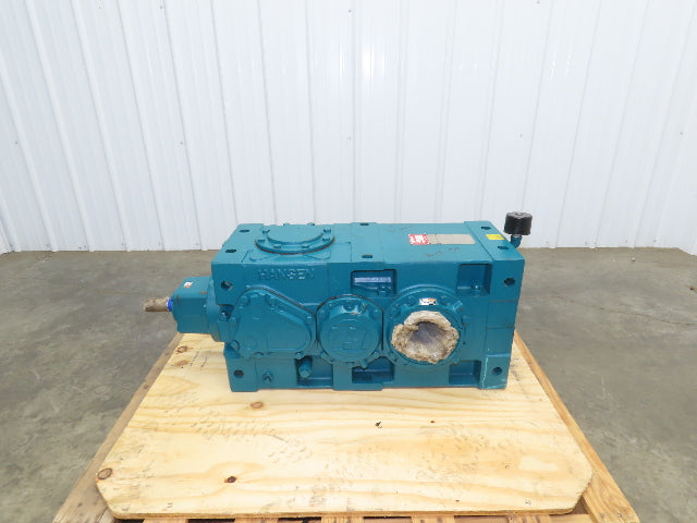 Hansen Transmission Gear Reducer 22.6:1 Gearbox 120Hp 77.3 RPM RLC33F-ANN-22.4