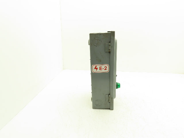 Square D HU361EI Safety Disconnect Snap Switch 30A 600V 3-Pole