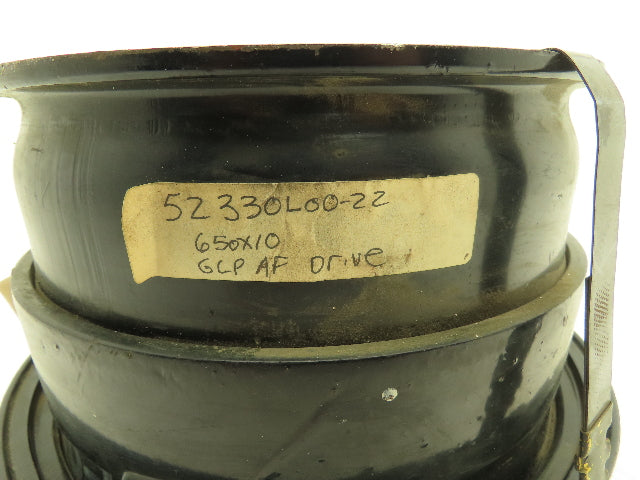 10x5.00F Forklift Wheel Rim 6-Lug 11/16" Bolt Hole 11-3/4' OD Black