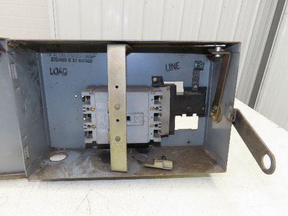 Westinghouse Busway Disconnect Switch Bus Plug 50A 600VAC 3PH 3W