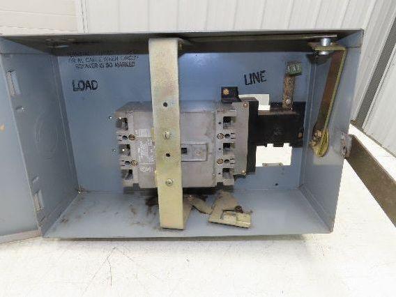 Westinghouse Busway Disconnect Switch Bus Plug 60A 600VAC 3PH 3W