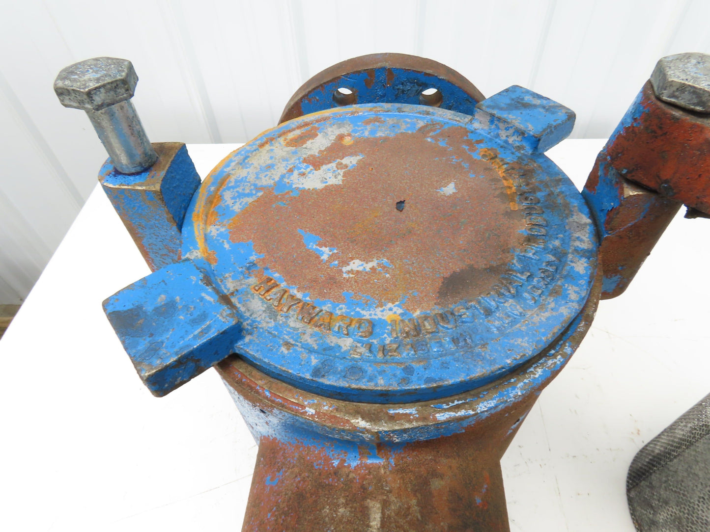 Hayward Model 72 Simplex 4" Inline Basket Strainer Cast Iron 200 PSI Flanged