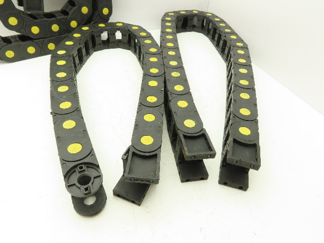 WYTL H35 Flexible Energy Chain Cable Carrier 50mm x 35mm Lot of 3 17'OAL