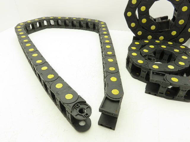 WYTL H35 Flexible Energy Chain Cable Carrier 50mm x 35mm Lot of 3 17'OAL