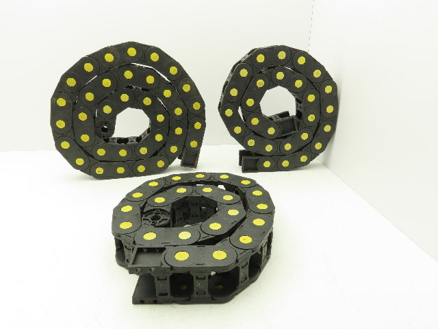 WYTL H35 Flexible Energy Chain Cable Carrier 50mm x 35mm Lot of 3 17'OAL
