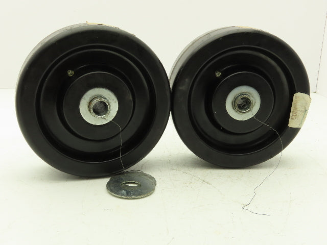 Albion 75949354 Phenolic Texite Caster Wheel 3"W x 8"D x 3/4" Bore Lot of 2