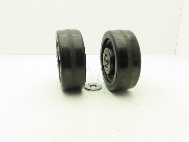 Albion 75949354 Phenolic Texite Caster Wheel 3"W x 8"D x 3/4" Bore Lot of 2