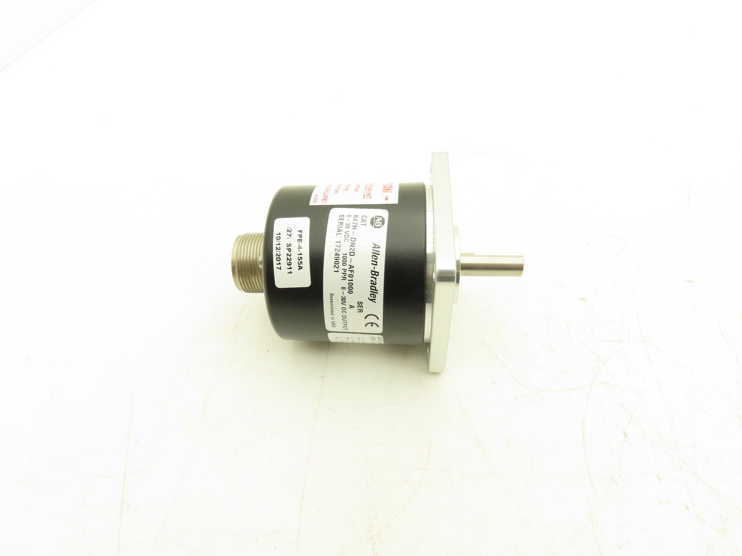 Allen Bradley 847H-DN2D-AF01000 Rockwell 847 Incremental Optical Encoder 3/8"