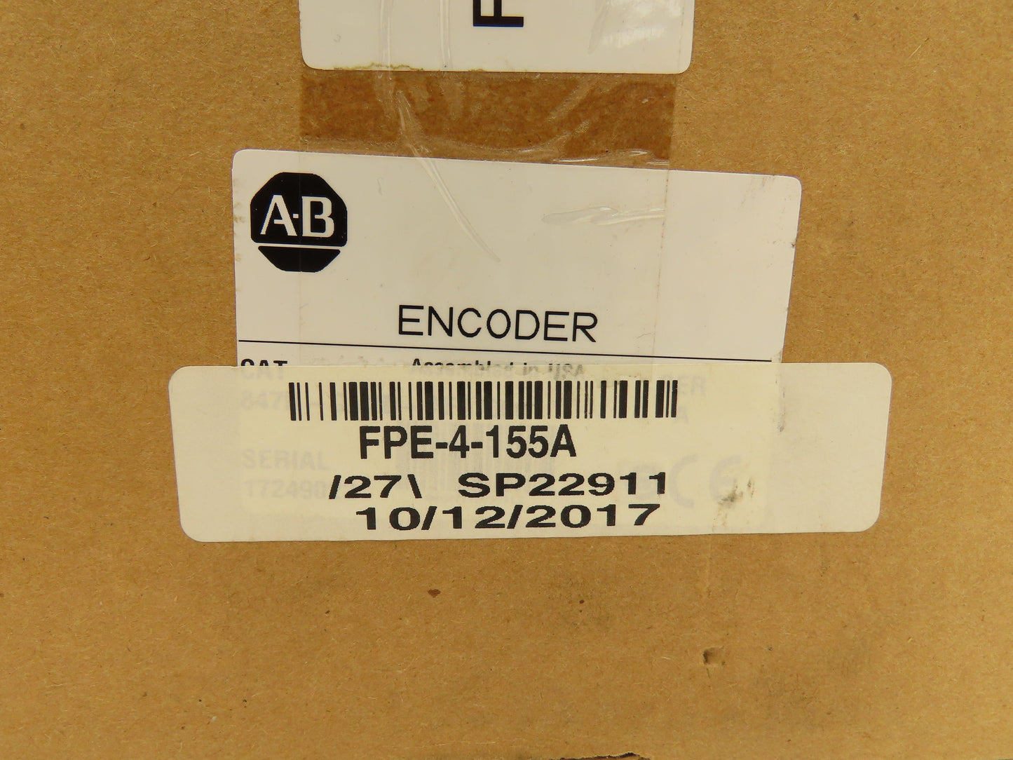 Allen Bradley 847H-DN2D-AF01000 Rockwell 847 Incremental Optical Encoder 3/8"