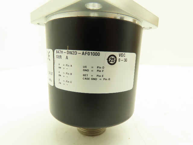 Allen Bradley 847H-DN2D-AF01000 Rockwell 847 Incremental Optical Encoder 3/8"
