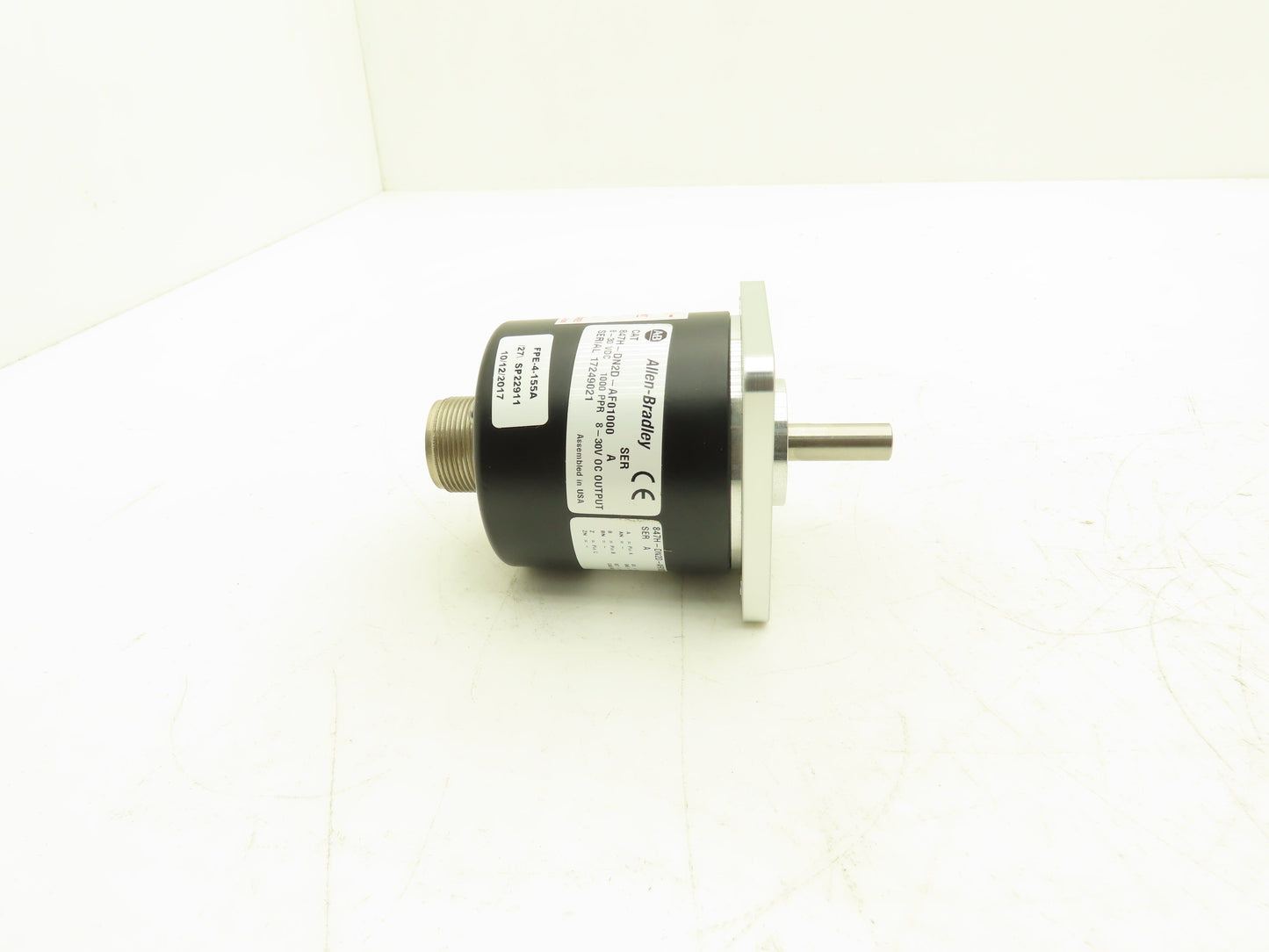 Allen Bradley 847H-DN2D-AF01000 Rockwell 847 Incremental Optical Encoder 3/8"