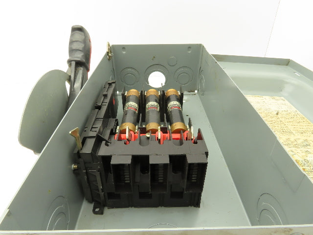 Square D H362 Heavy Duty Fused Safety Disconnect Switch 60A 600VAC Series F1