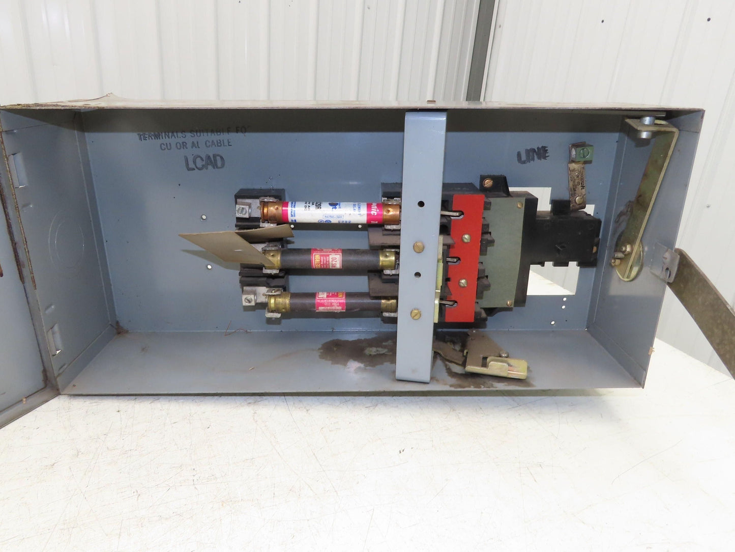 Westinghouse Fusible Busway Disconnect Switch Bus Plug 30A 600VAC 3PH 3W