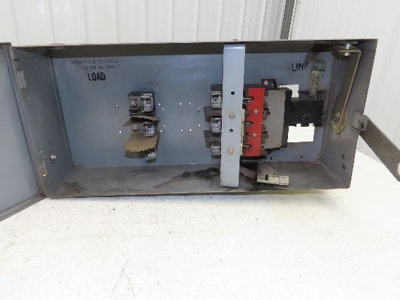 Westinghouse Fusible Busway Disconnect Switch Bus Plug 30A 600VAC 3PH 3W
