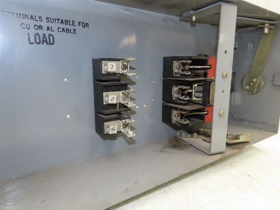 Westinghouse Fusible Busway Disconnect Switch Bus Plug 30A 600VAC 3PH 3W