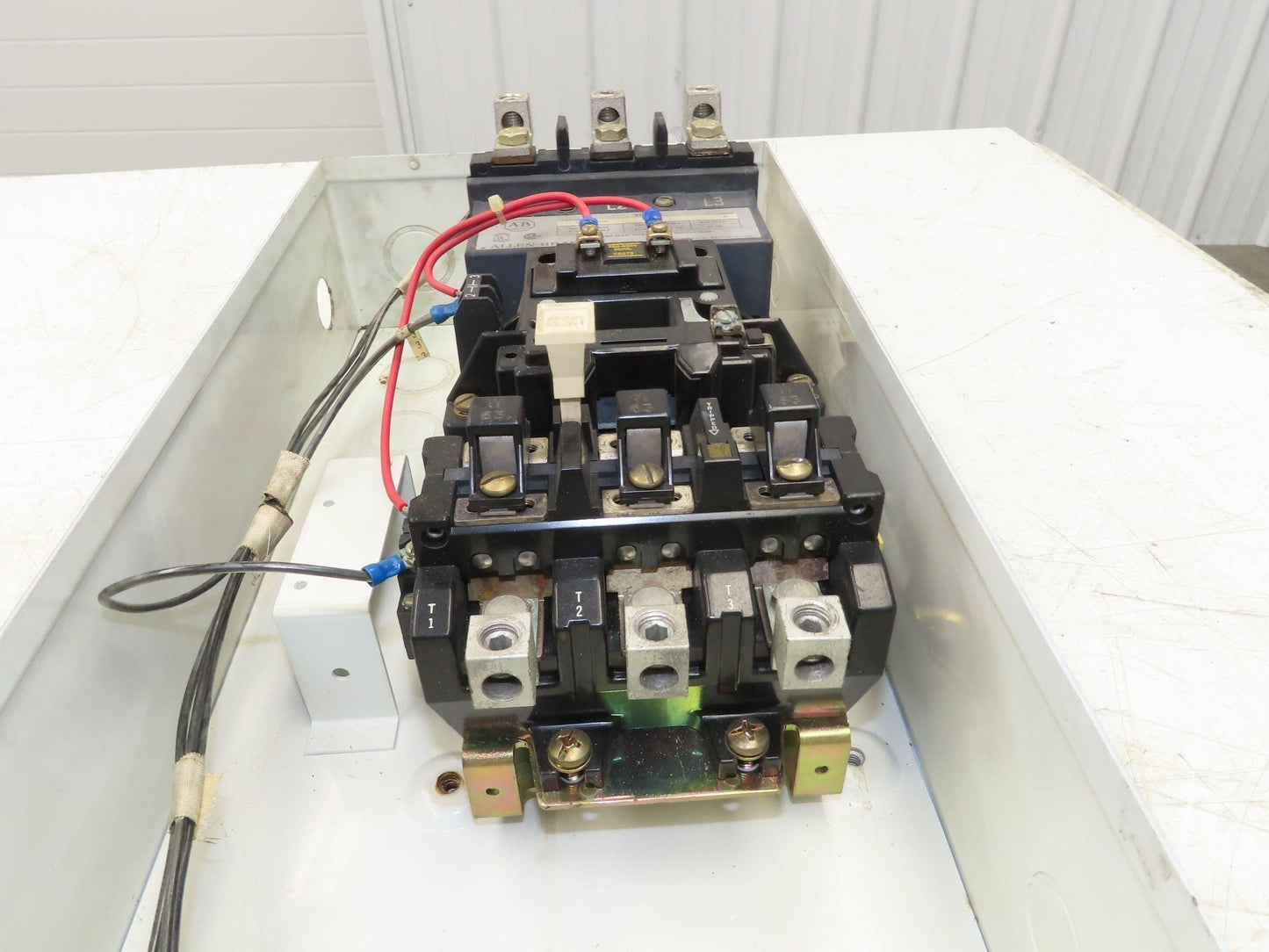 Allen Bradley 509-DAD Motor Starter Size 3 Contactor 509-DOD 600V 90A 50Hp