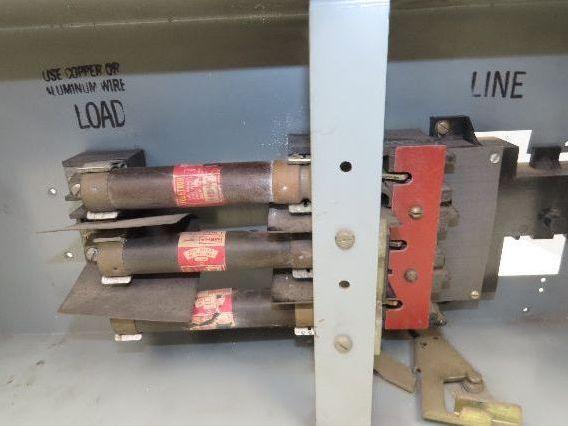 Westinghouse Fusible Busway Disconnect Switch Bus Plug 60A 600VAC 3PH 3W