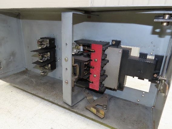 Westinghouse Fusible Busway Disconnect Switch Bus Plug 60A 600VAC 3PH 3W