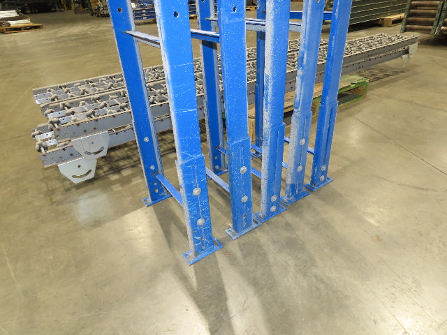 15"x 36' 5" Multi-Directional Roller Conveyor Interroll 2500 OmniWheel Roll-Flex