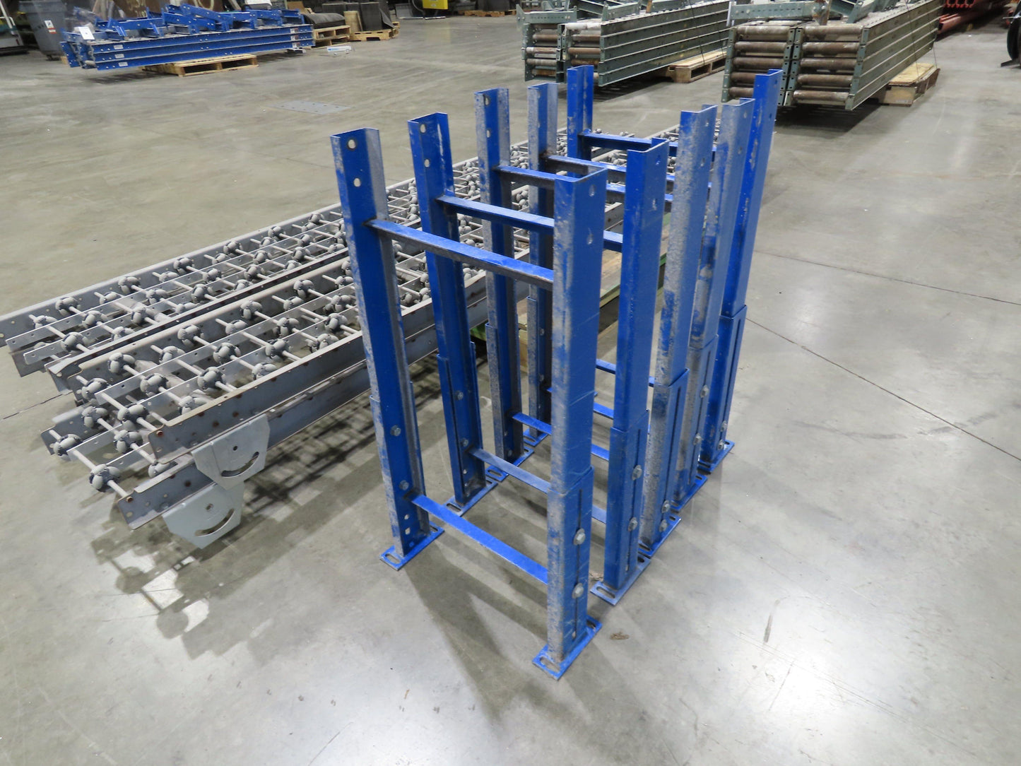 15"x 36' 5" Multi-Directional Roller Conveyor Interroll 2500 OmniWheel Roll-Flex