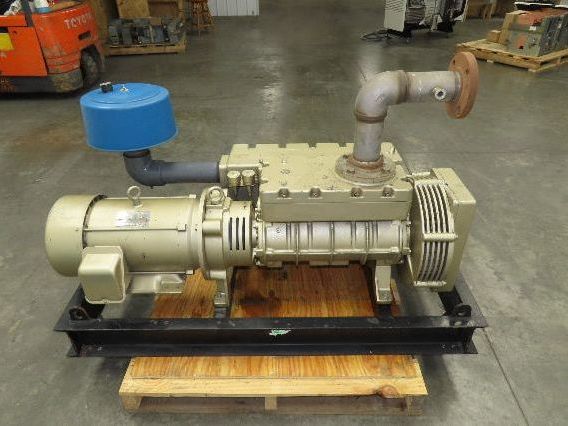 Dekker RVL300-HH-03 DuraVane Lubricated Rotary Vane Vacuum Pump 15Hp 300ACFM