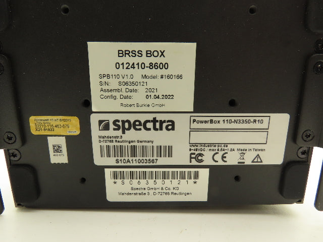 Spectra 110-N3350-R10 PowerBox Industrial Mini PC Dual Ethernet Win 10 IoT Key