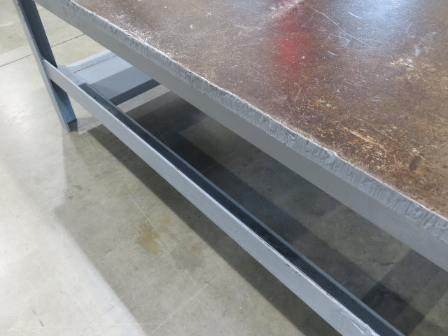 1-1/4" Thick Top Steel Fabrication Welding Layout Table Work Bench 72"x72"x30"