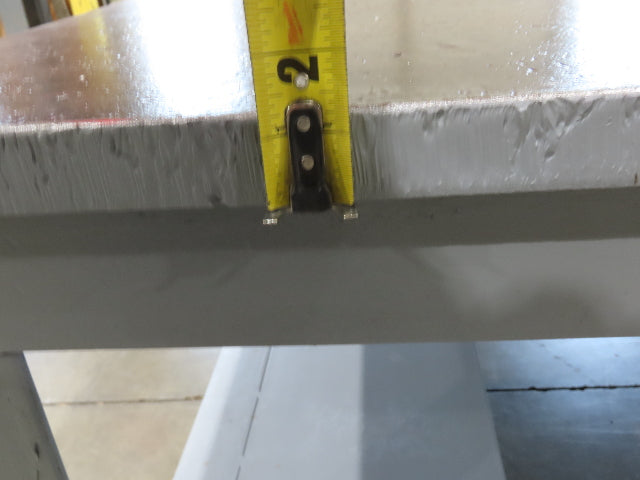 1-1/4" Thick Top Steel Fabrication Welding Layout Table Work Bench 72"x72"x30"