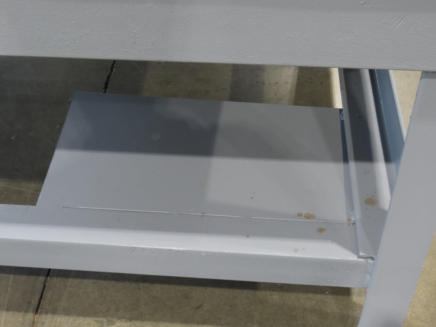 1-1/4" Thick Top Steel Fabrication Welding Layout Table Work Bench 72"x72"x30"