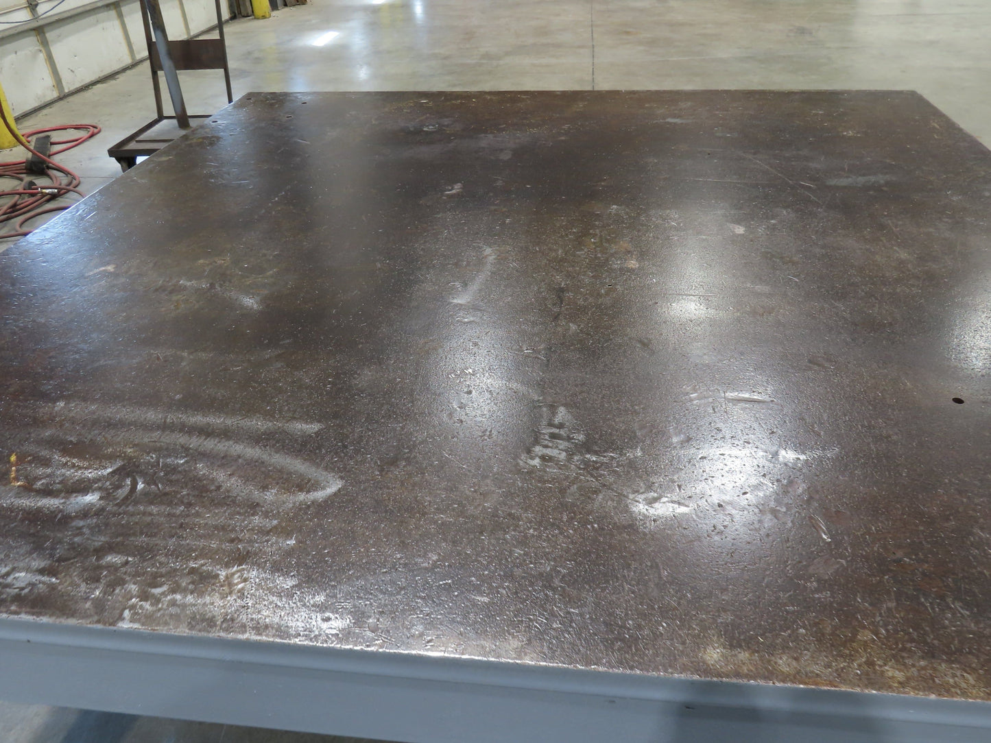 1-1/4" Thick Top Steel Fabrication Welding Layout Table Work Bench 72"x72"x30"