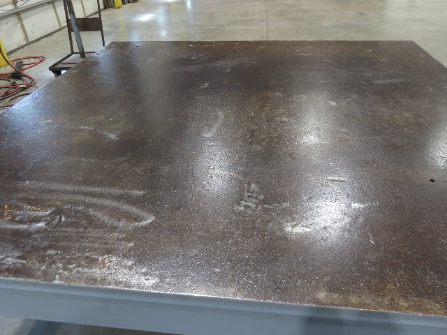 1-1/4" Thick Top Steel Fabrication Welding Layout Table Work Bench 72"x72"x30"